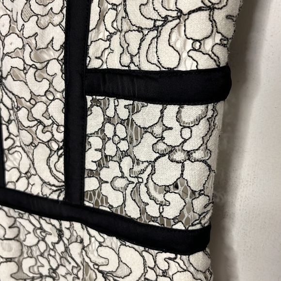 Express black and white lace cocktail dress - Picture 8 of 16